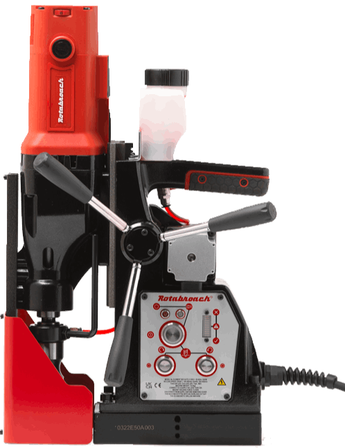 E50 Seiten-Ansicht, Späneschutz hoch kernbohrer.tools