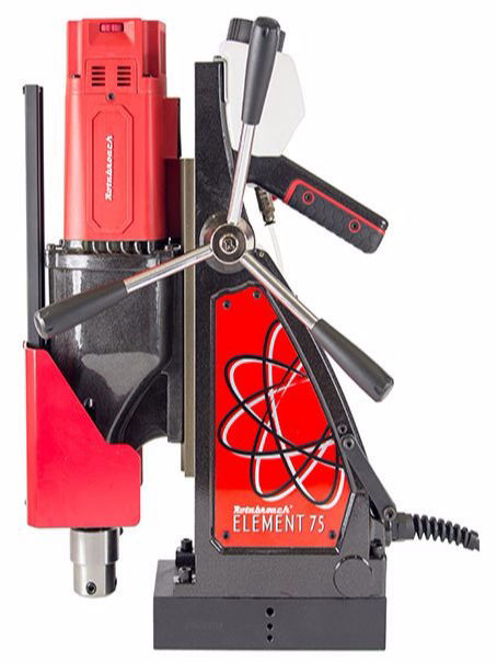 E75 Seiten-Ansicht, Späneschutz hoch kernbohrer.tools